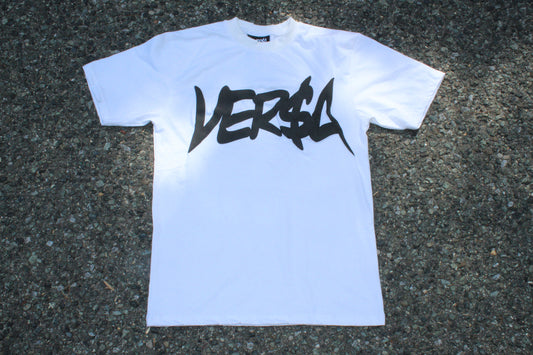 VER$A White Short Sleeve Tee